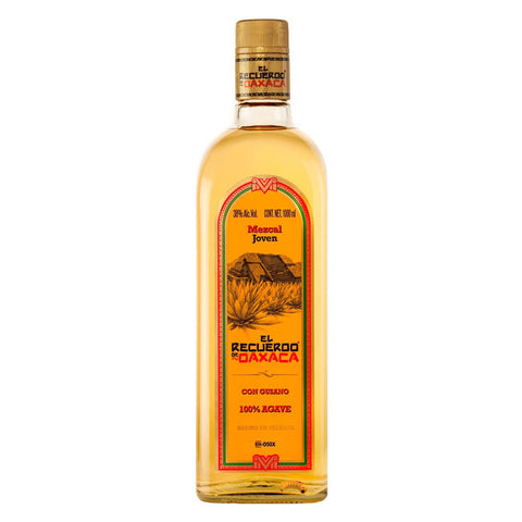 Mezcal El Recuerdo de Oaxaca con Gusano