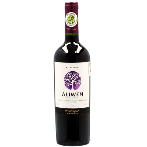 Vino Tinto Aliwen - Cabernet Sauvignon & Carménère / Chile